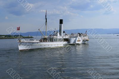 Norway old ship of scandinavian people