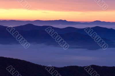 Sunrise Great Smoky Mountains