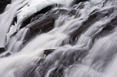 Winter Bond Falls