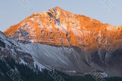 Alpen Glow on Sunshine Mountain