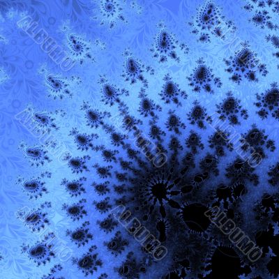 blue abstract background