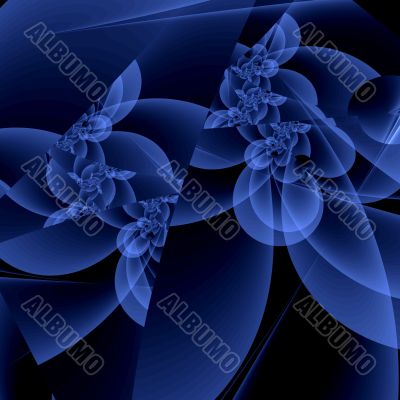 blue abstract background