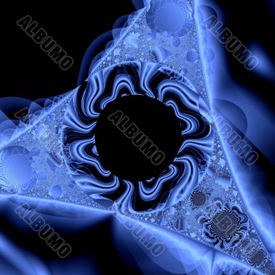 blue abstract background