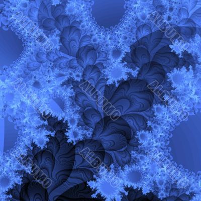 blue abstract background