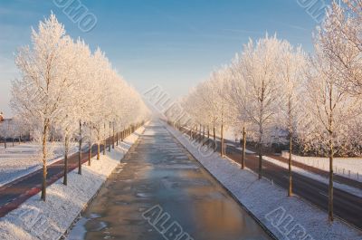 Winter in Holland