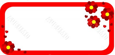 Flower banner