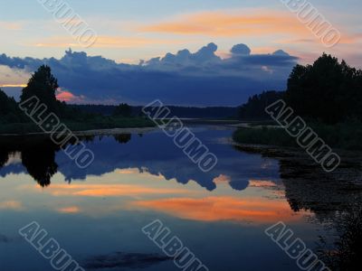 calm evening