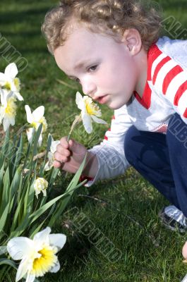 Smelling The Flowers