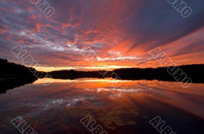 Sunset West Lake