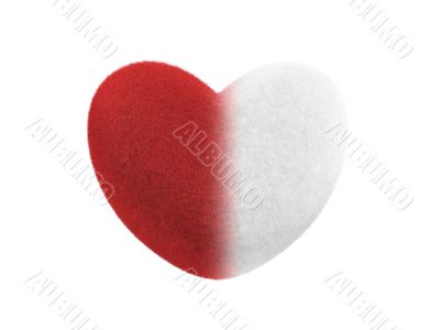 Heart with Fur