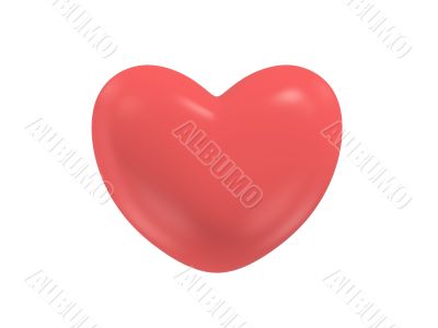 big red heart