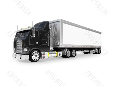 isolated big car front view 02