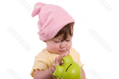 Cute playing baby