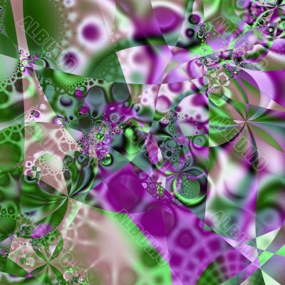 an abstract background