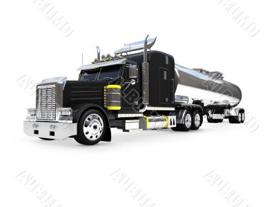 isolated big car front view 02