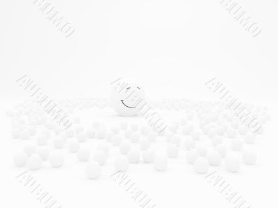 White smiles