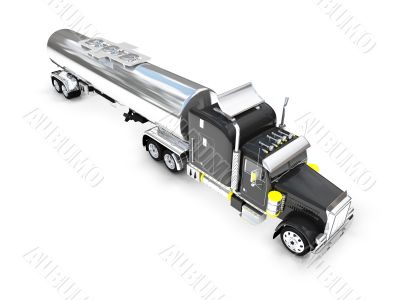 isolated big car front view 03