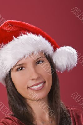 Santa woman