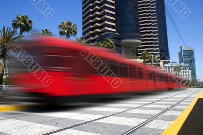 Blazing trolley
