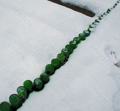 green diagonal