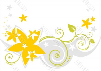 light flowers pattern