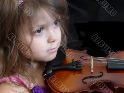 Girl with Violin