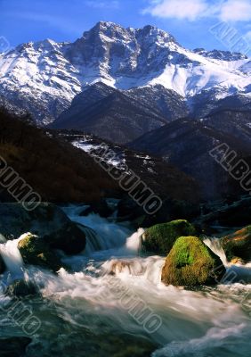 Mountains of Armenia.