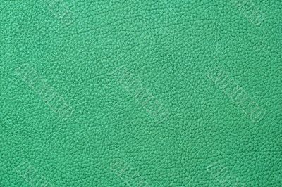 Green leather