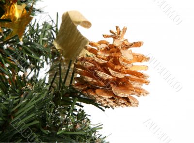 christmas decorative cone