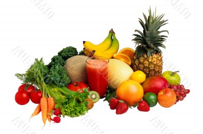 Fruits and vegetables