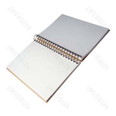Note with white paper