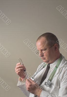 Doctor with a Syringe