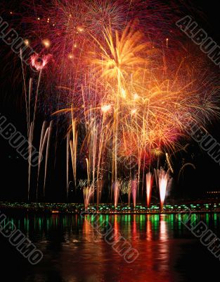 Beautiful firework