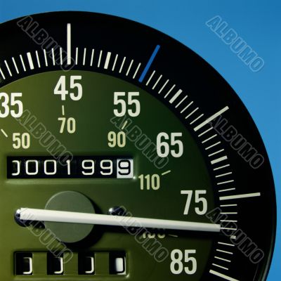 Car speedometer