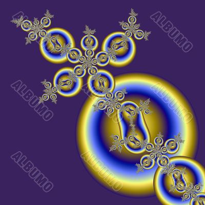 an abstract background