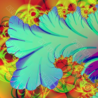 an abstract background