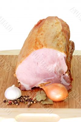 Smoked pork meat