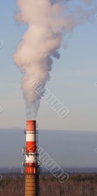 Smoking chimney