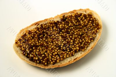 bred and french mustard