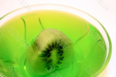 jelly with kiwi