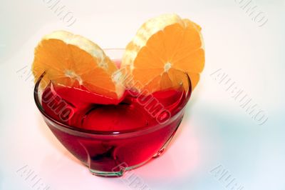 jelly with orange