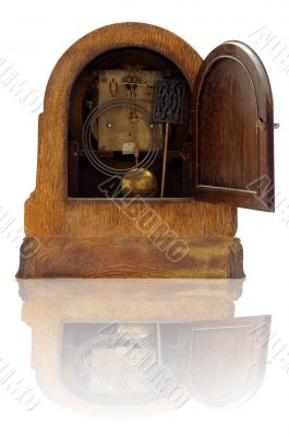 Old retro clock