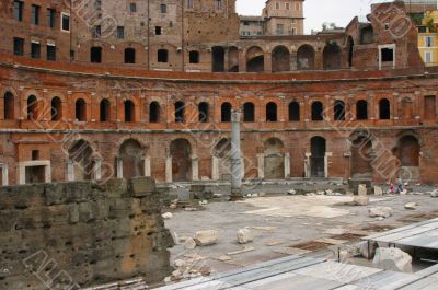 Ancient marketplace, Trajan`s Forum