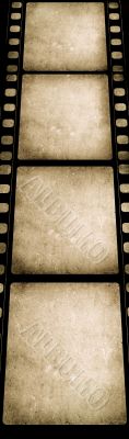 Old film negative