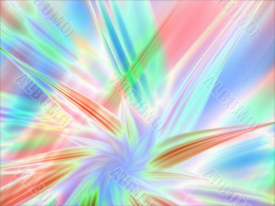 Fractal Abstract Background - Twisting textures