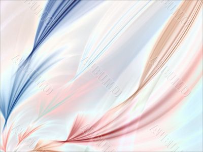 Fractal Abstract Background - Flowing colors