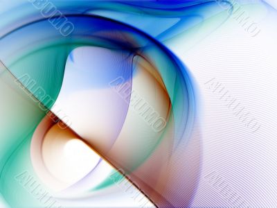 Fractal Abstract Background - Spinning textures
