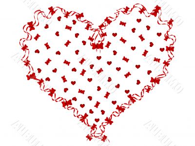 Ribbon heart