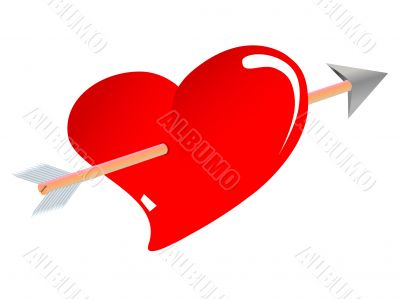 Heart with arrow