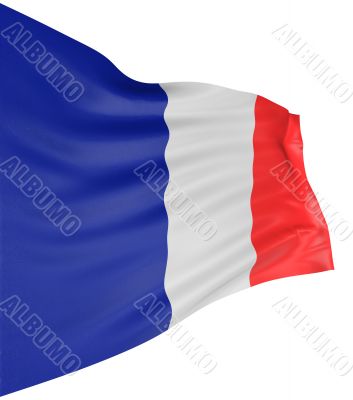 3D French flag